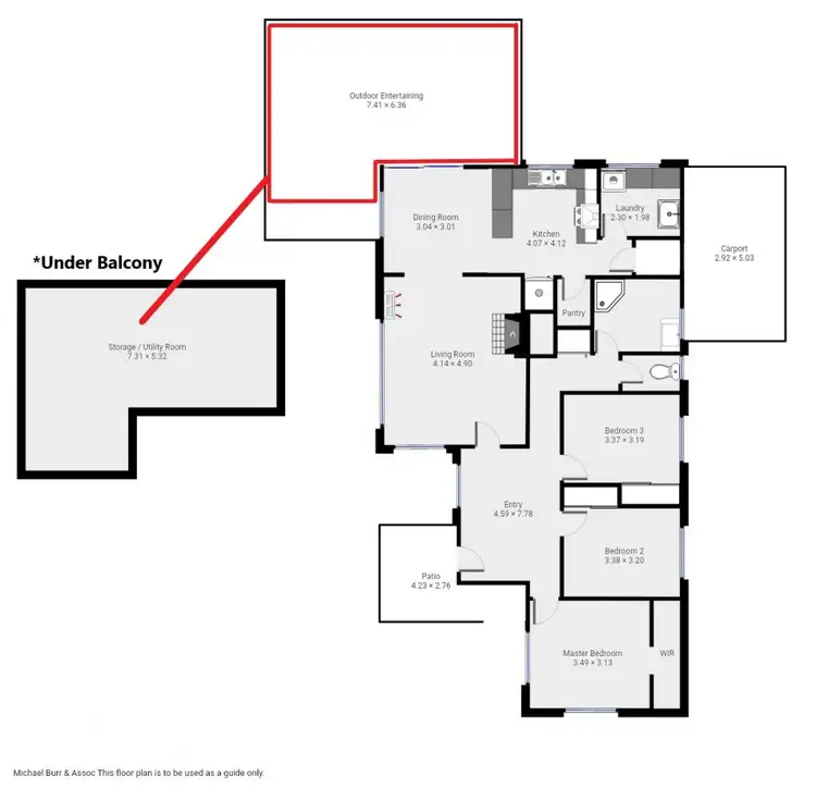 Floorplan of Homely house listing, 27 Nyora Court, Miandetta TAS 7310
