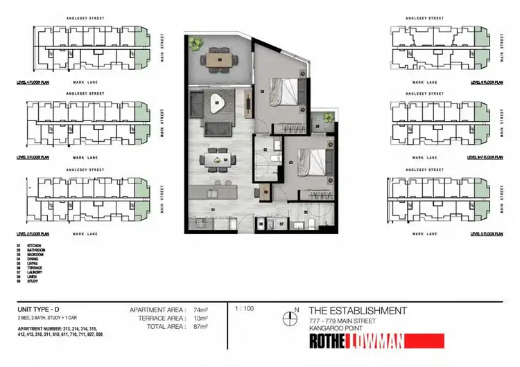 Floorplan of Homely apartment listing, 611/36 Anglesey St, Kangaroo Point QLD 4169