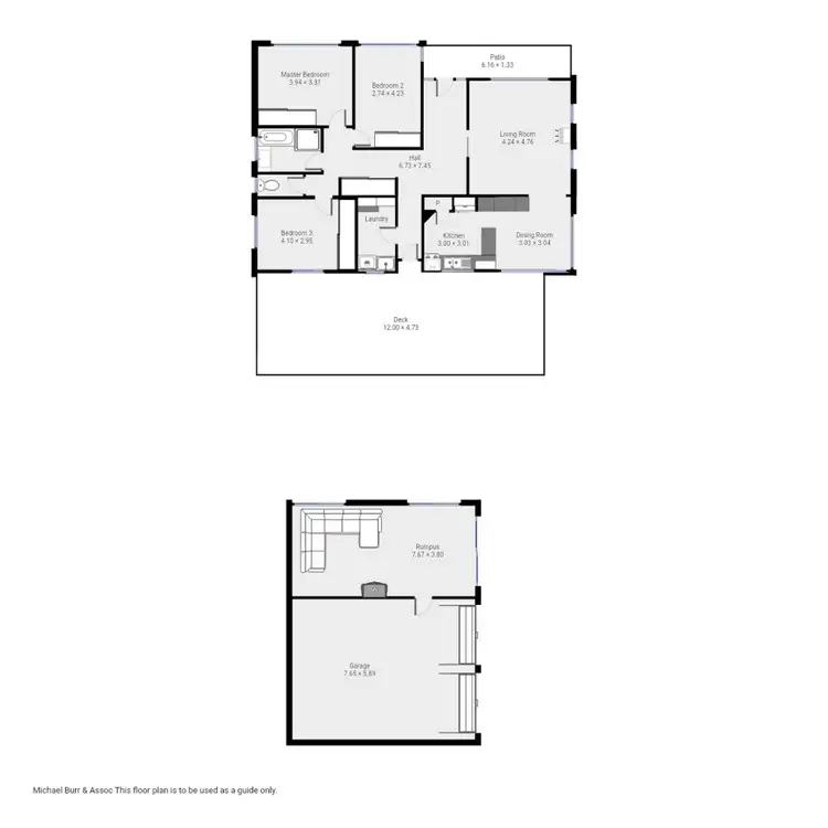 Floorplan of Homely house listing, 3 Orana Place, Devonport TAS 7310