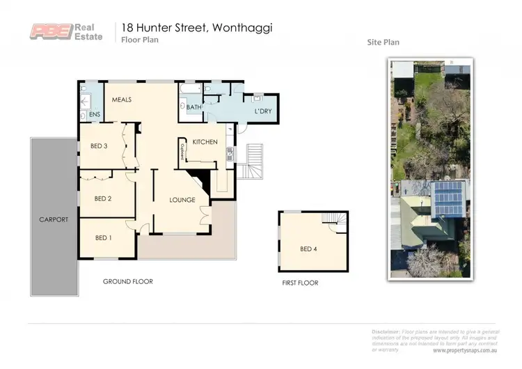 Floorplan of Homely house listing, 18 Hunter Street, Wonthaggi VIC 3995