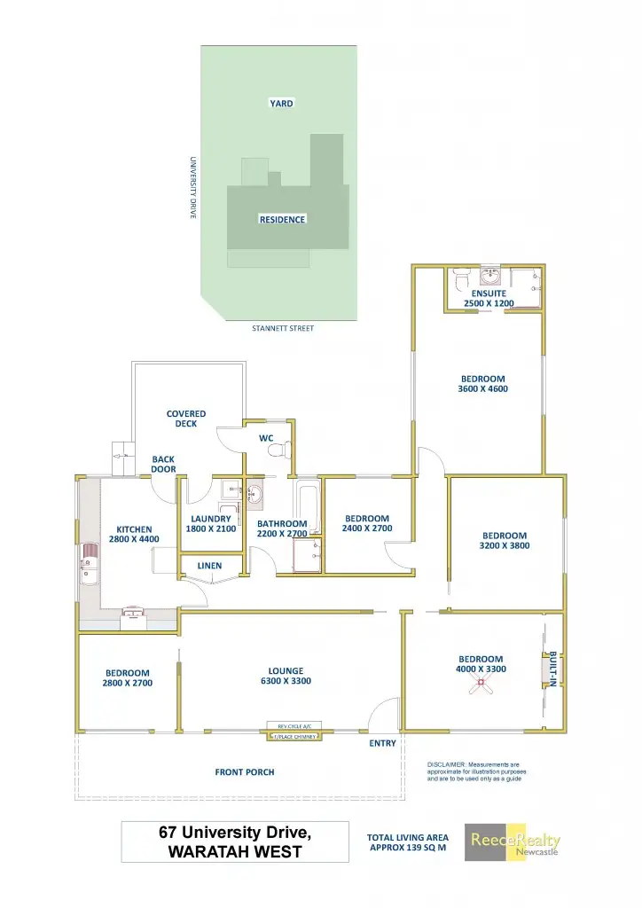 Floorplan of Homely house listing, 67 University Drive, Waratah West NSW 2298