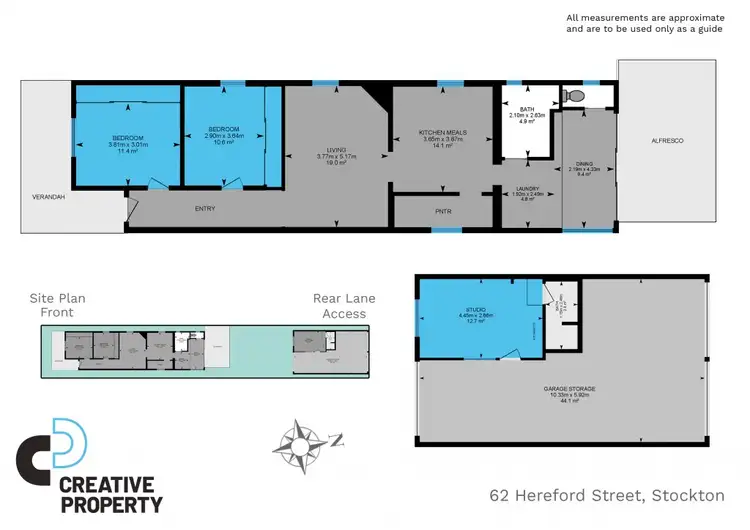 Floorplan of Homely house listing, 62 Hereford Street, Stockton NSW 2295