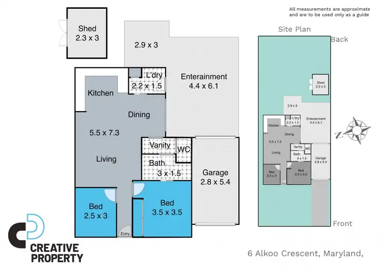 Floorplan of Homely house listing, 6 Alkoo Crescent, Maryland NSW 2287
