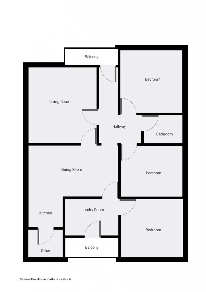 Floorplan of Homely house listing, 1 Fechler Avenue, Horsham VIC 3400
