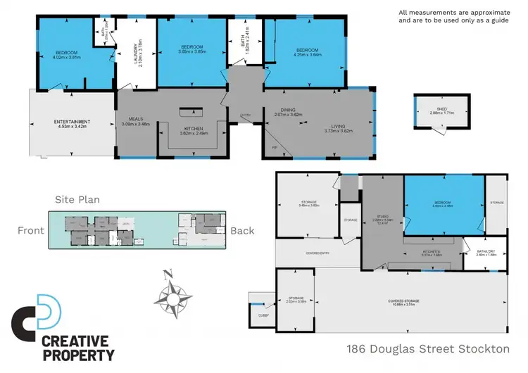 Floorplan of Homely house listing, 186 Douglas Street, Stockton NSW 2295