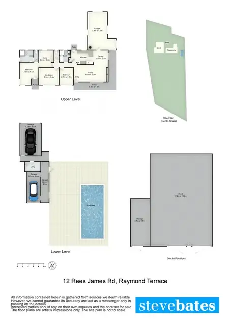 Floorplan of Homely house listing, 12 Rees James Road, Raymond Terrace NSW 2324