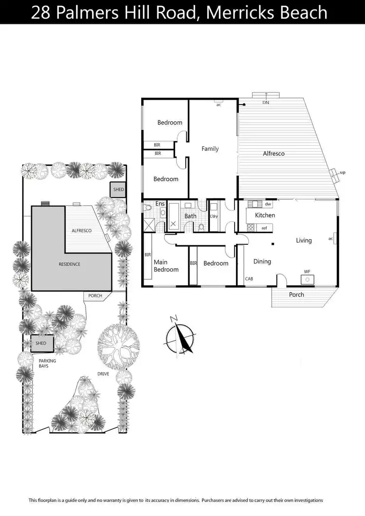 Floorplan of Homely house listing, 28 Palmers Hill Road, Merricks Beach VIC 3926