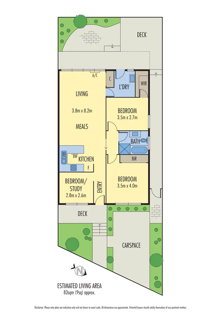 Floorplan of Homely house listing, 49A Cornwall Street, Brunswick West VIC 3055