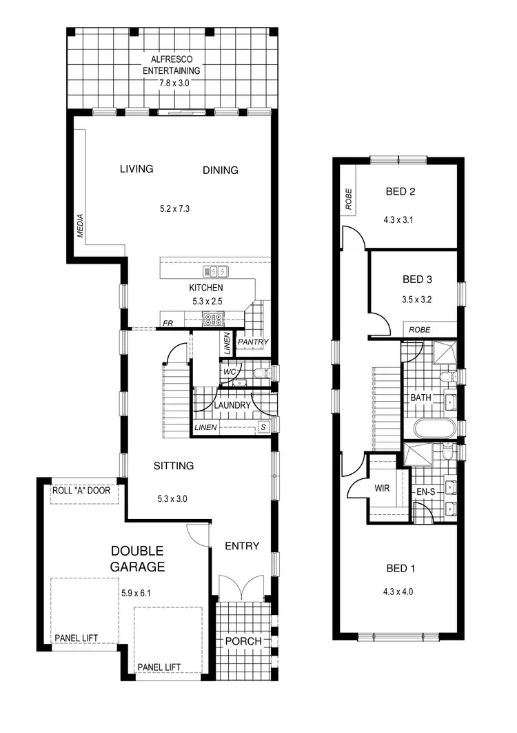 Floorplan of Homely house listing, 24 Olympia Street, Kidman Park SA 5025