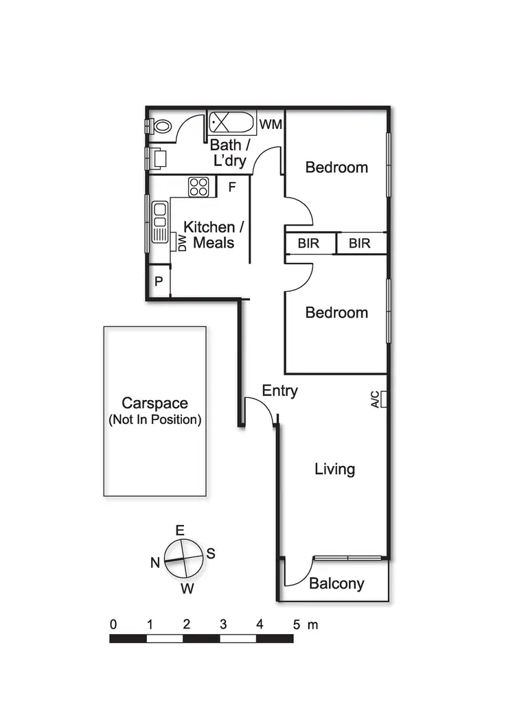 Floorplan of Homely apartment listing, 4/76 Railway Road, Carnegie VIC 3163