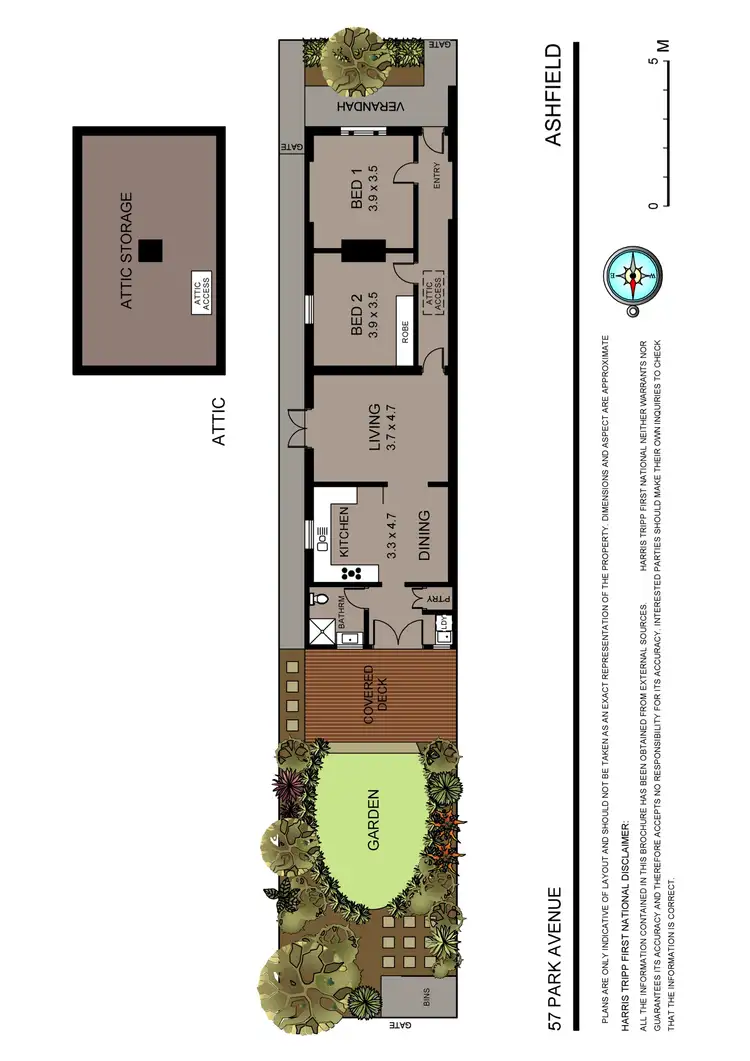 Floorplan of Homely house listing, 57 Park Avenue, Ashfield NSW 2131
