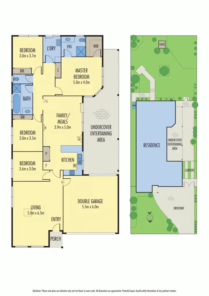 Floorplan of Homely house listing, 24 Admans Avenue, Seaford VIC 3198