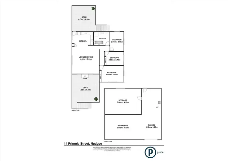 Floorplan of Homely house listing, 14 Primula Street, Nudgee QLD 4014