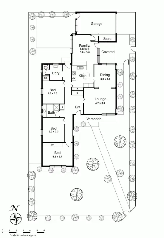 Floorplan of Homely house listing, 23 Valkstone Street, Bentleigh East VIC 3165