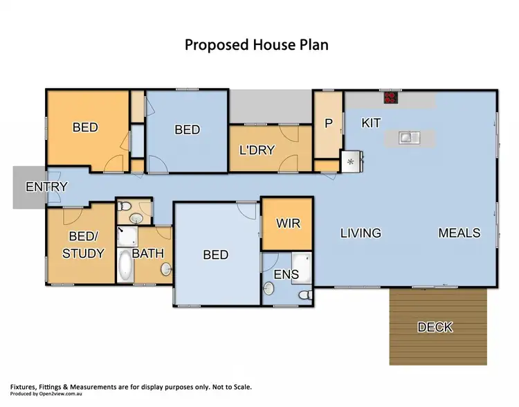 Floorplan of Homely house listing, 651 Steels Creek, Steels Creek VIC 3775