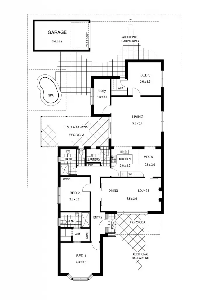 Floorplan of Homely house listing, 64 Second Avenue, Klemzig SA 5087