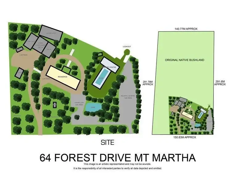 Floorplan of Homely house listing, 62-64 Forest Drive, Mount Martha VIC 3934