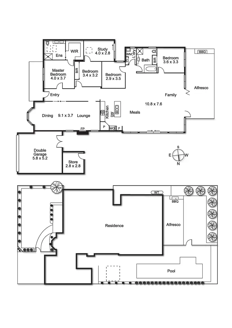 Floorplan of Homely house listing, 19 Whitmuir Road, Bentleigh VIC 3204