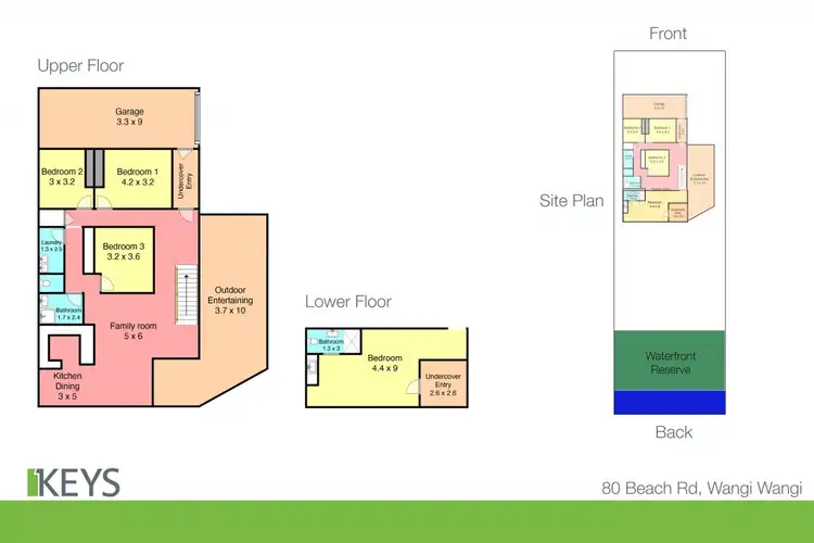 Floorplan of Homely house listing, 80 Beach Road, Wangi Wangi NSW 2267