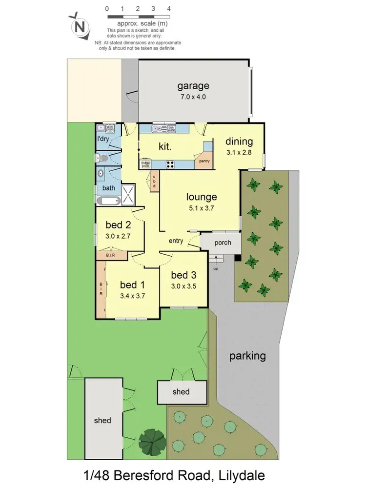 Floorplan of Homely house listing, 1/48 Beresford Road, Lilydale VIC 3140