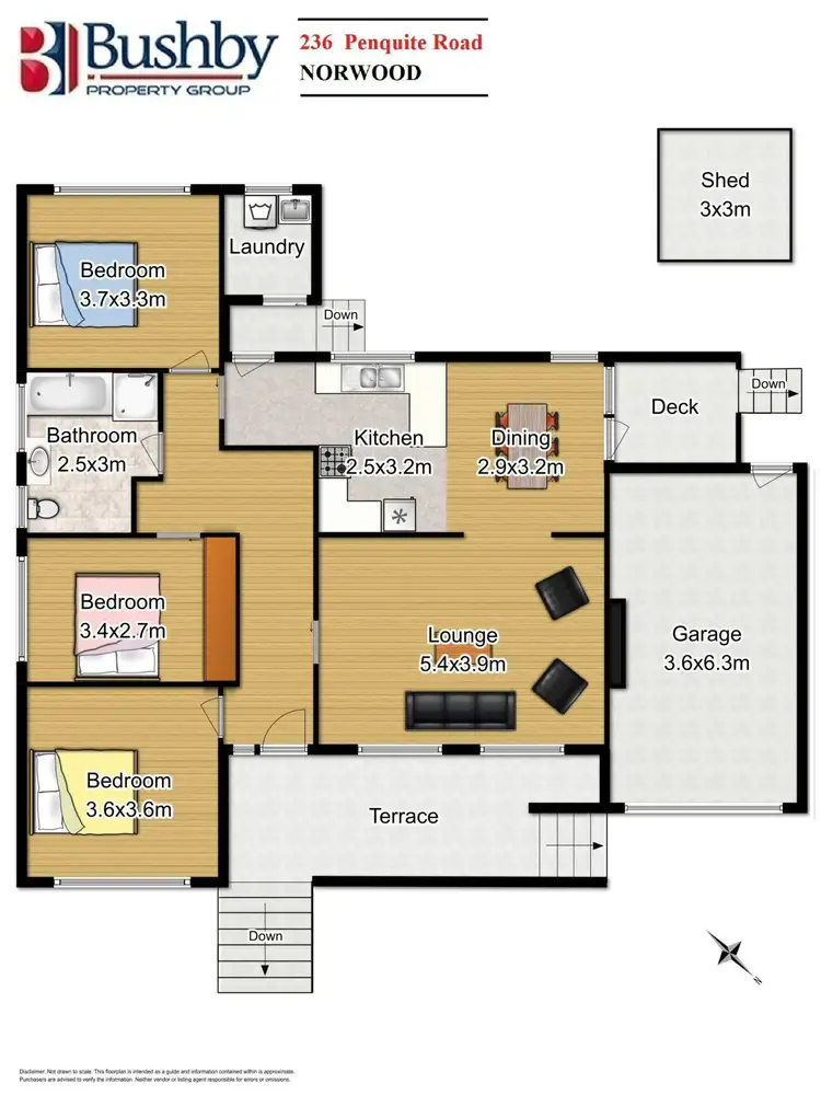 Floorplan of Homely house listing, 236 Penquite Road, Norwood TAS 7250