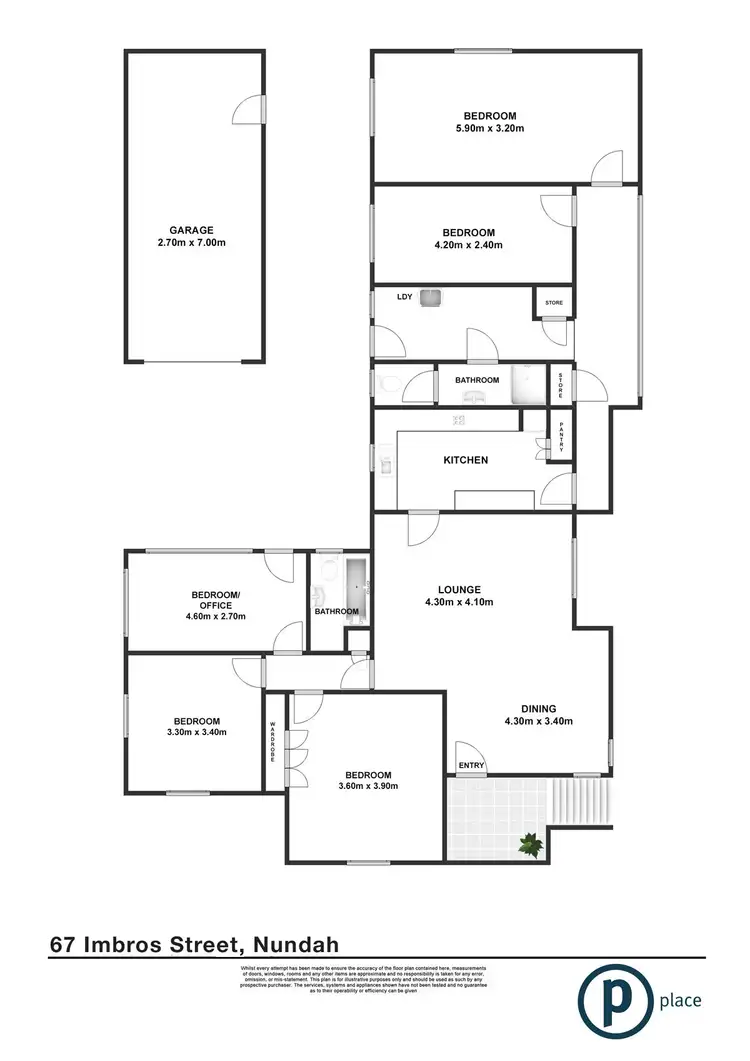 Floorplan of Homely house listing, 67 Imbros Street, Nundah QLD 4012