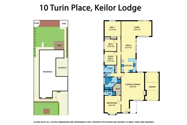 Floorplan of Homely house listing, 10 Turin Place, Taylors Lakes VIC 3038