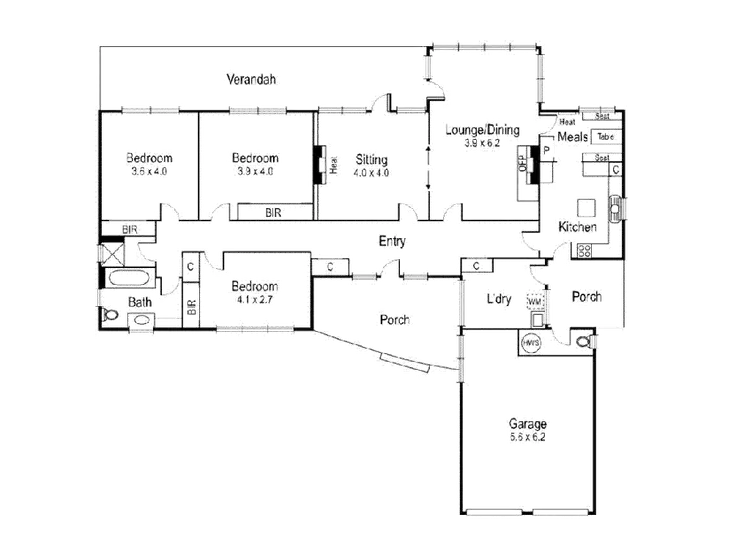 Floorplan of Homely house listing, 216 Noble Street, Newtown VIC 3220