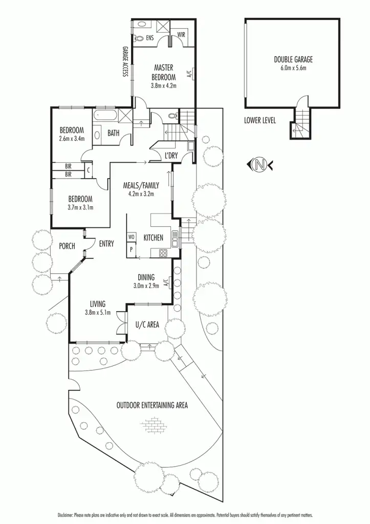 Floorplan of Homely unit listing, 2/6-8 Warrien Road, Croydon North VIC 3136
