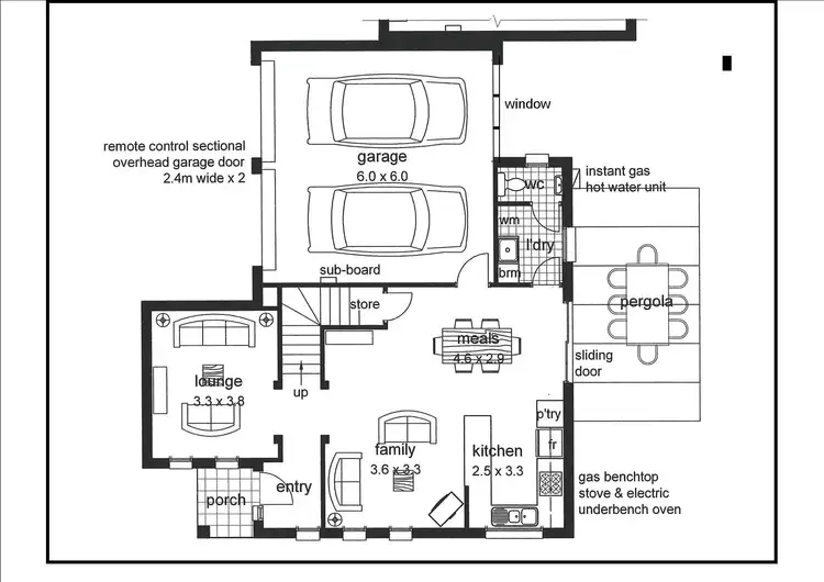 Floorplan of Homely house listing, 1/9 Church Street, Highgate SA 5063