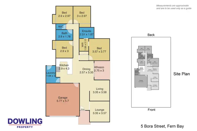 Floorplan of Homely house listing, 5 Bora Street, Fern Bay NSW 2295