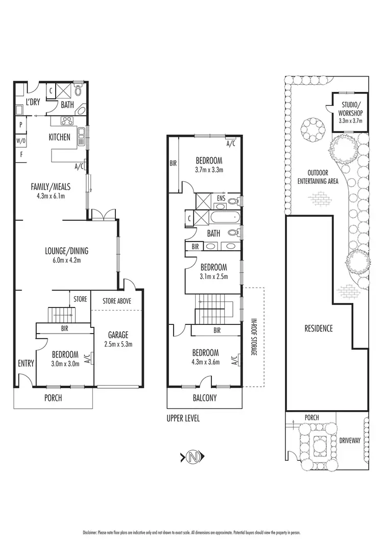 Floorplan of Homely townhouse listing, 2/15 Clarinda Street, Caulfield South VIC 3162