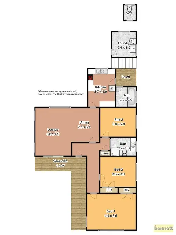 Floorplan of Homely house listing, 38 Lincoln Drive, Cambridge Park NSW 2747