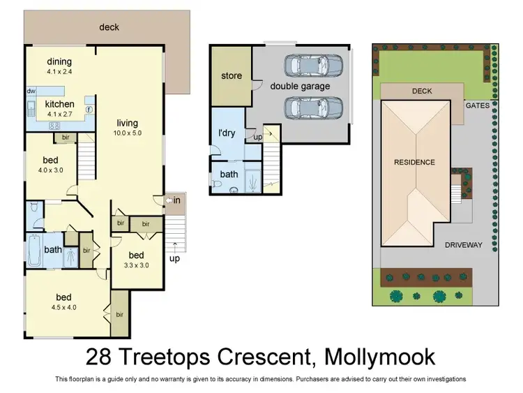 Floorplan of Homely house listing, 28 Treetops Crescent, Mollymook NSW 2539