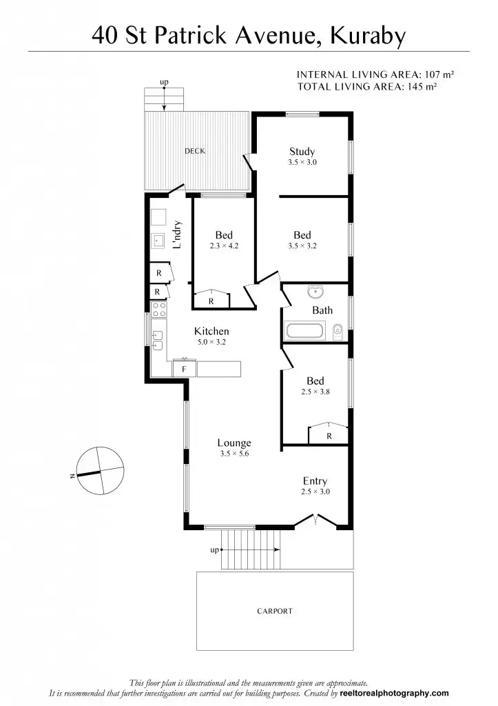 Floorplan of Homely house listing, 40 St Patrick Avenue, Kuraby QLD 4112