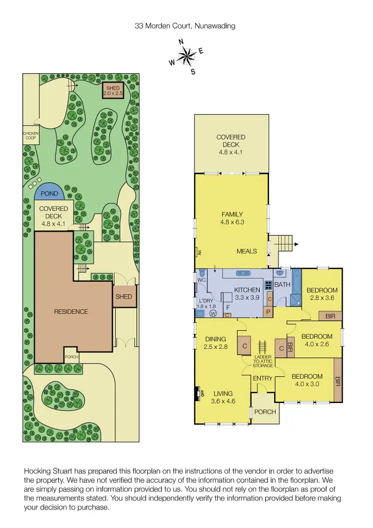 Floorplan of Homely house listing, 33 Morden Court, Nunawading VIC 3131