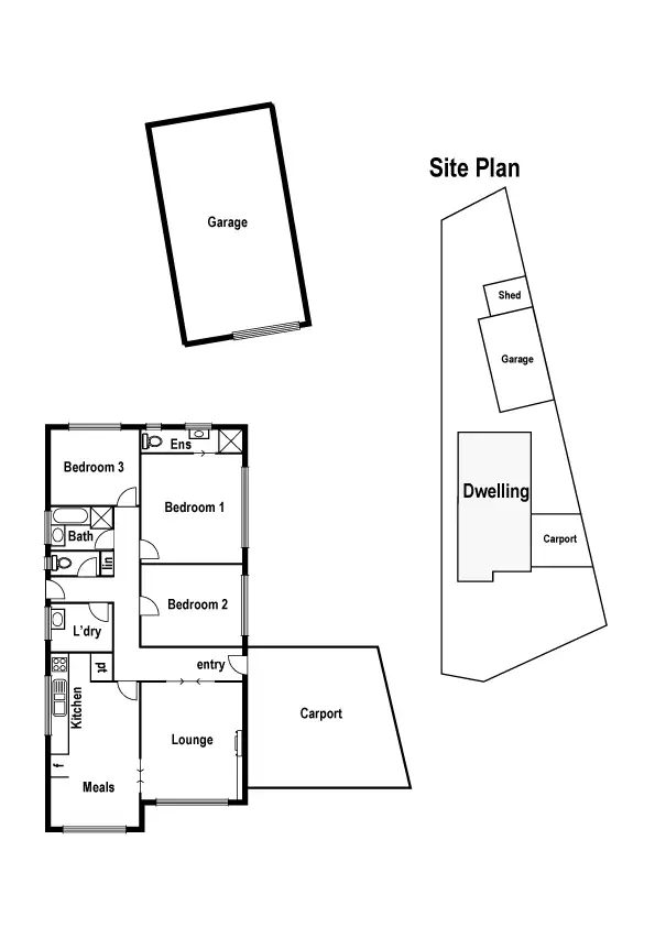 Floorplan of Homely house listing, 86 Wilson Boulevard, Reservoir VIC 3073
