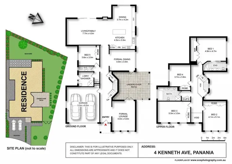 Floorplan of Homely house listing, 4 Kenneth Avenue, Panania NSW 2213