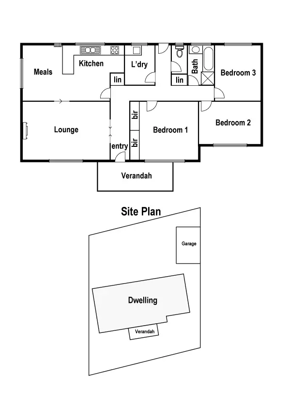 Floorplan of Homely house listing, 120 Wilson Boulevard, Reservoir VIC 3073