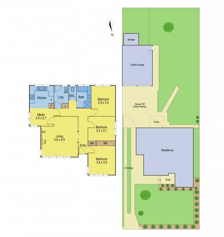 Floorplan of Homely house listing, 87 Corinella Street, Bell Post Hill VIC 3215