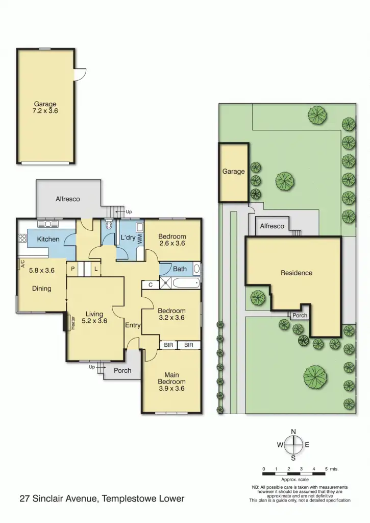 Floorplan of Homely house listing, 27 Sinclair Avenue, Templestowe Lower VIC 3107