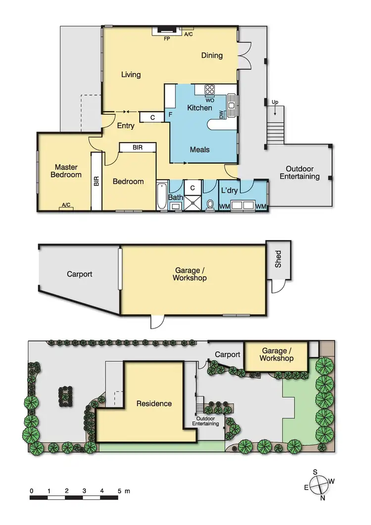 Floorplan of Homely house listing, 59 Quinn Street, Heidelberg VIC 3084