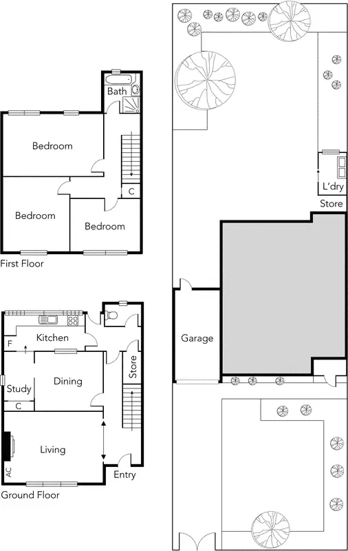 Floorplan of Homely house listing, 61 Edwards Avenue, Port Melbourne VIC 3207