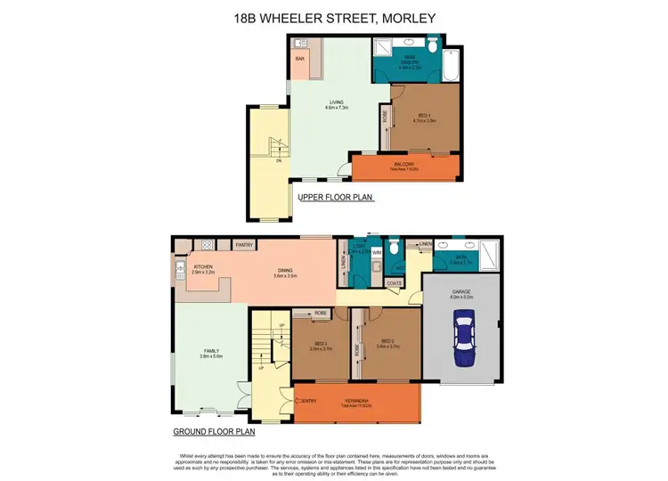 Floorplan of Homely house listing, 18B Wheeler Street, Morley WA 6062
