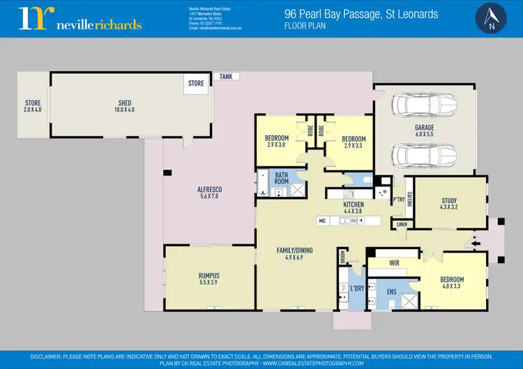 Floorplan of Homely house listing, 96 Pearl Bay Passage, St Leonards VIC 3223