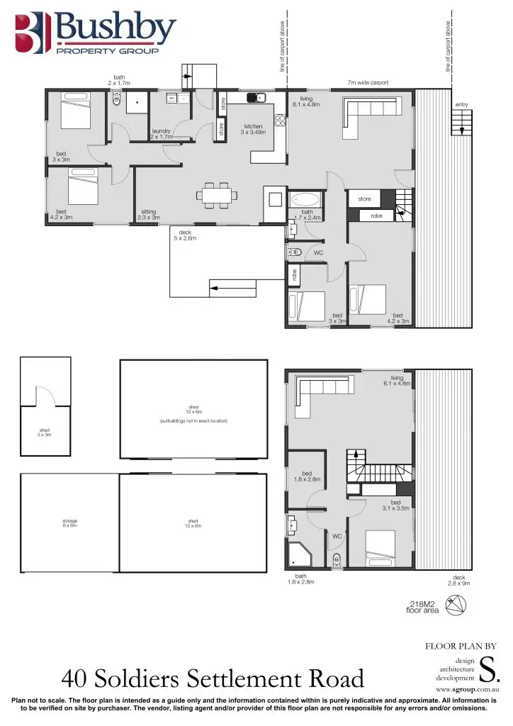 Floorplan of Homely house listing, 40 Soldiers Settlement Road, George Town TAS 7253
