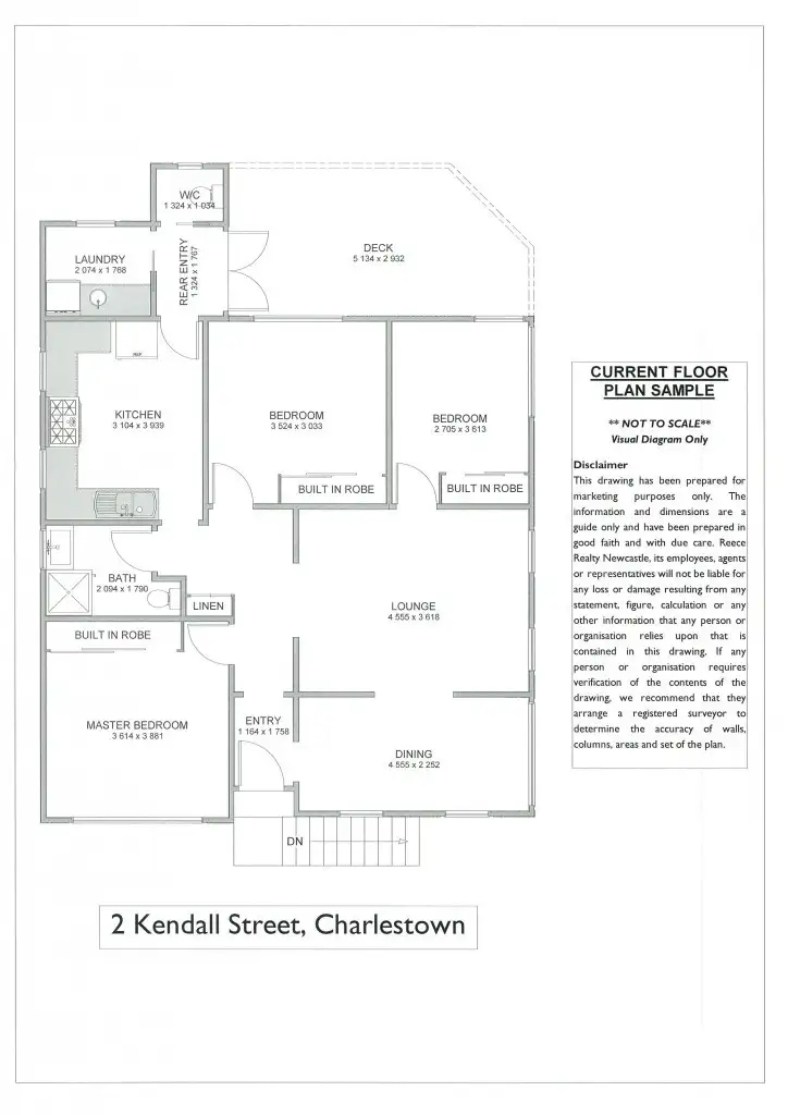 Floorplan of Homely house listing, 2 Kendall Street, Charlestown NSW 2290