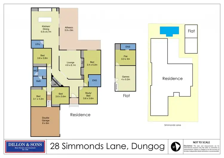 Floorplan of Homely house listing, 28 Simmonds Lane, Dungog NSW 2420
