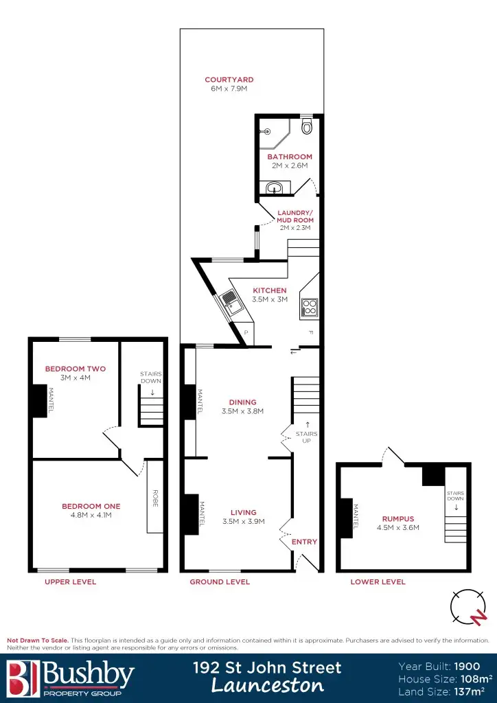 Floorplan of Homely house listing, 192 St John Street, Launceston TAS 7250