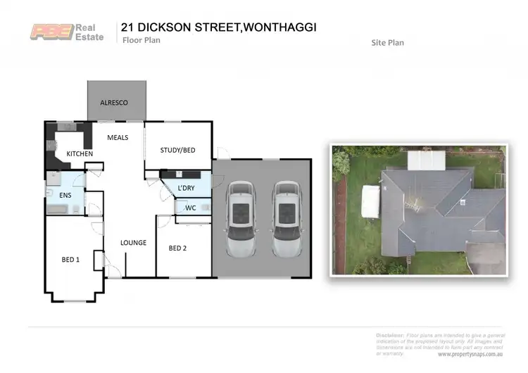 Floorplan of Homely townhouse listing, 21 Dickson Street, Wonthaggi VIC 3995